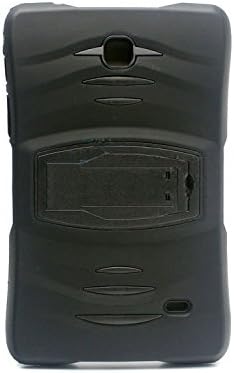 Lovelifemall Samsung Galaxy Tab 4 7.0 Kids Case -Durable Heavy Duty Rugged Impact Hybrid Case with Built-in Screen Protector For Samsung Galaxy Tab 4 7.0 (SM-T230 / SM-T231 / SM-T235) (Black)