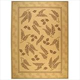 Ferns Indoor Outdoor Polypropylene 2' 7x 5' Rug