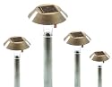 Pack of 8 high quality Stainless steel solar lights.