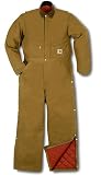 Short Carhartt Quilt Lined Duck Coverall