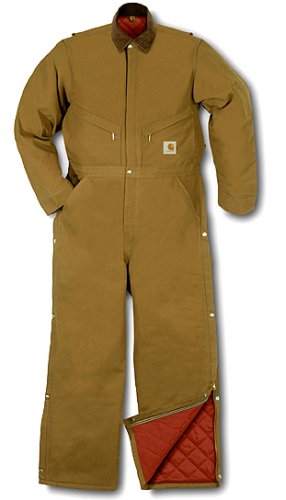 Buy Short Carhartt® Quilt Lined Duck Coverall by CARHARTT