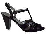 Anne Klein Women's Classie Dress Sandals Black Suede