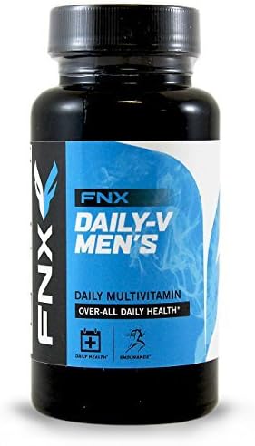 Fenix Nutrition - FNX Daily-V Men's - Formerly Known As Mens Multi Complete - Daily Multivitamin For Men - Contains Essential Minerals - Nutrients And Vitamins - 60 Capsules