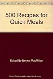 500 recipes for quick meals
