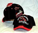 WWC Wicked Women Chopper Cap Biker style Baseball Hat - Rhinestone design
