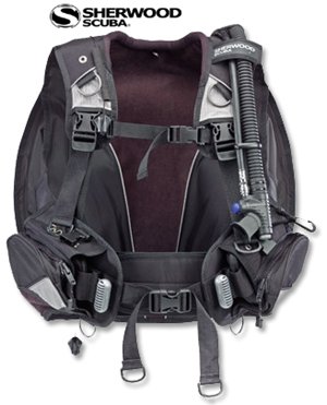 Sherwood "Tortuga" BC/BCD Scuba Diving Buoyancy Compensator with Weight Integrated System Older Model Closeout, XL