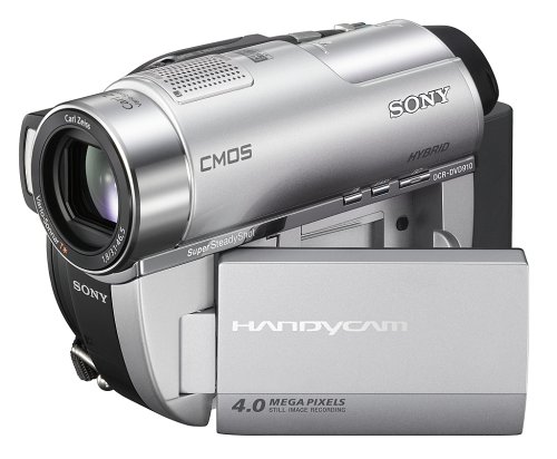 Sony DCR-DVD910 4MP DVD Handycam Camcorder with 15x Optical Image Stabilized Zoom