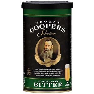 Complete Coopers Brewery Australian Bitter Beer Kit Package