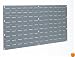Akro-Mils 30136 Louvered Steel Panel for Mounting AkroBins, 36-Inch W by 19-Inch H, Grey
