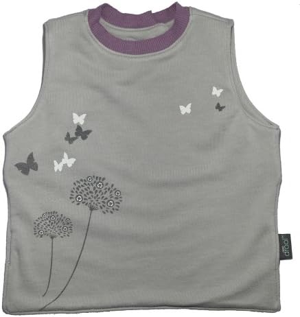 Waterproof Reversible T-Bib Made in the USA from Eco-friendly Bamboo and Organic Cotton (Wee Bloom)