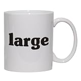 large Mug for Coffee / Hot Beverage (choice of sizes and colors)