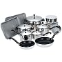Farberware Classic Stainless Steel 17-Piece Cookware Set