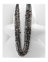 Onyx Necklace In Sterling Silver