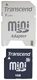 Transcend 1Gb Mini Sd Card 80X Ts1Gsdm80