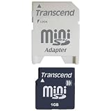 Transcend 1Gb Mini Sd Card 80X Ts1Gsdm80