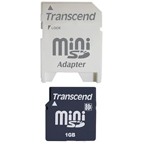 SanDisk 1GB Mini SD Memory Card