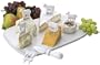 BonJour La Fromagerie Porcelain Cheese Board Set with 6 Markers, 3 Knives, Board and Pen