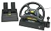 Video Games : Mad Catz Dual Force Racing Wheel & Pedals for PlayStation
