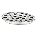 Iced Deviled-Egg Platter - Stainless Steel/ Acrylic