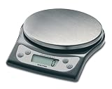 Kitchen & Housewares : Salter 5kg Aquatronic Kitchen Scale, Black/Stainless Steel