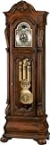 Hamlin Grandfather Clock in Rustic Cherry Finish By Howard