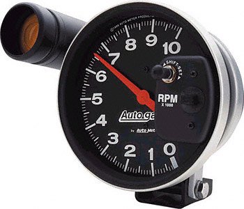Auto Meter 233904 Autogage Pedestal Mount Monster Shift-Lite Tachometer Gauge