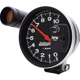 Auto Meter 233904 Autogage Pedestal Mount Monster Shift-Lite Tachometer Gauge
