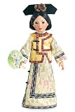 41GXSe0va5L. SL160  Qing Dynasty Outfit ~ Includes Brocade Dress, Shoes & Hair Accessories and fits the 18 inch Slim all Vinyl Dolls like Carpatina, Stardust Classics & Magic Attic