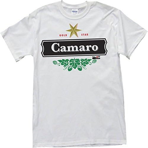 Camaro - Fan Brew Type T-Shirt - White Medium
