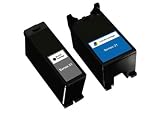 New Compatible Dell Series 21 Combo Black and Color Inkjet Cartridge for Dell Y498D for V313 Printers