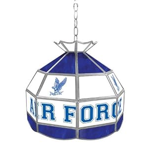 Trademark Air Force stained glass Tiffany lamp - 16-inch