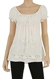 EMBROIDERED COTTON SCHIFFLI TUNIC