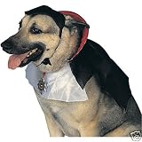 Dogula Dog Dracula Halloween Costume Large