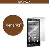 Generiks TM Motorola Droid X 2 *DIAMOND* Screen Protectors (6 Pack!!!)