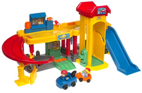 Little People Ramps Around Garage