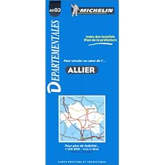 Allier (Departmental Maps)