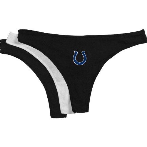 Reebok Indianapolis Colts Womens Thong- Set of 3 Medium