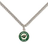 MINNESOTA WILD OFFICIAL LOGO CHARM NECKLACE
