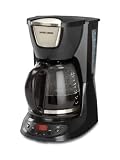 Black & Decker DE755B 12-Cup Coffeemaker, Black