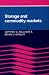 Storage and Commodity Markets