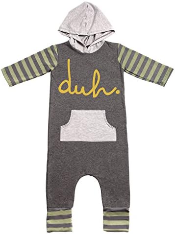 Rags to Raches - 3/4 Sleeve Romper - 'duh' / Mustard - 12-18 Month