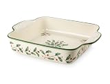 Lenox Holiday Carved 8 Square Baker