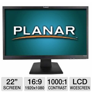 PL2210W22BLACKWITH Analog and Dvi-d