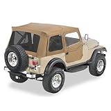 Bestop Supertop, w Tint, 2-Pc Doors, Spice 1980-1995 Jeep CJ7, Wrangler YJ # 54603-37 by Bestop