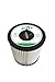 Generic Vacuum Filter, Compatible with Dirt Devil Vacuum Filters for Central Vacuum, Replaces 8106-01
