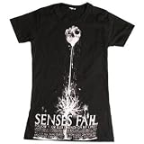 SENSES FAIL - Beautiful Kill - Black Women's / Girls T-shirt (Girlie / Babydoll)