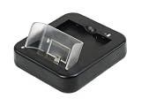DESKTOP CHARGING STATION 2-IN-1 CRADLE CHARGER (With Extra Battery Slot) and USB SYNC for NOKIA E90 - RETAIL PACKAGING