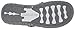 Skechers womens Reggae - Rasta Flip-slop Sandals Flip Flop, Grey, 7 US
