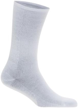 Doctor Specified Unisex Medical Grade Light Crew Socks, Pair