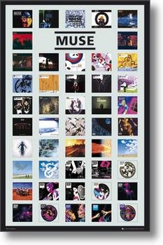 Muse Poster ~ Album Art Chart ~ Exclusive U.K. Import ~ 24x36
